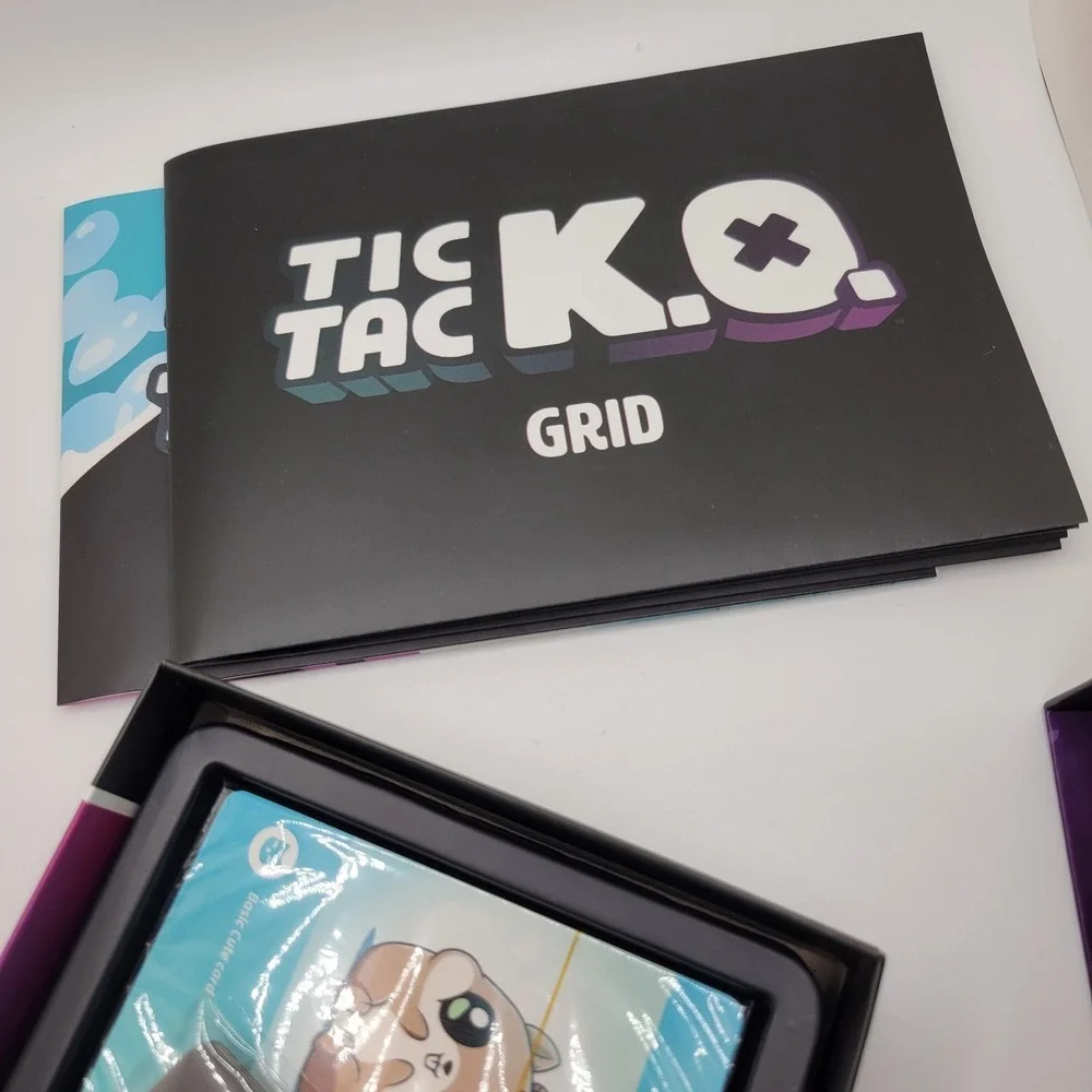 Tic Tac K.O.‎ Cute vs Evil Card Game NEW 2–4 Players Ages 8+ Unstable Games